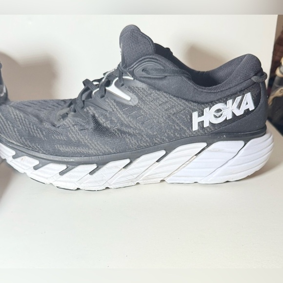 Hoka One One Gaviota 4 Running Shoes 1123200 BWHT Black Mens Size 13 2E Wide main image 6